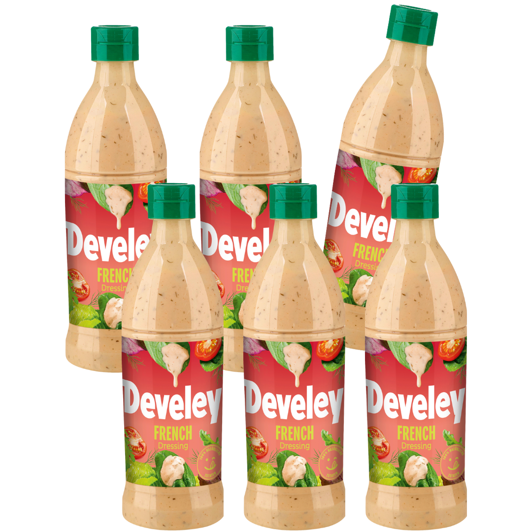 Develey French Dressing - 6x 500ml