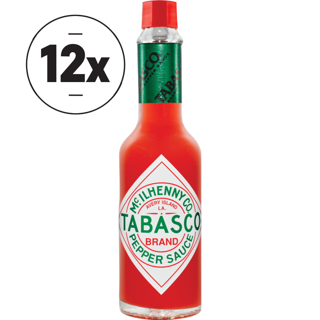 TABASCO® Original Red Sauce - Chilisauce - 12x 60ml