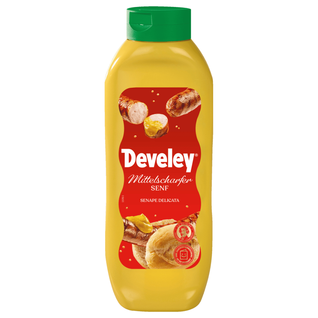 Develey Senf mittelscharf - 875ml
