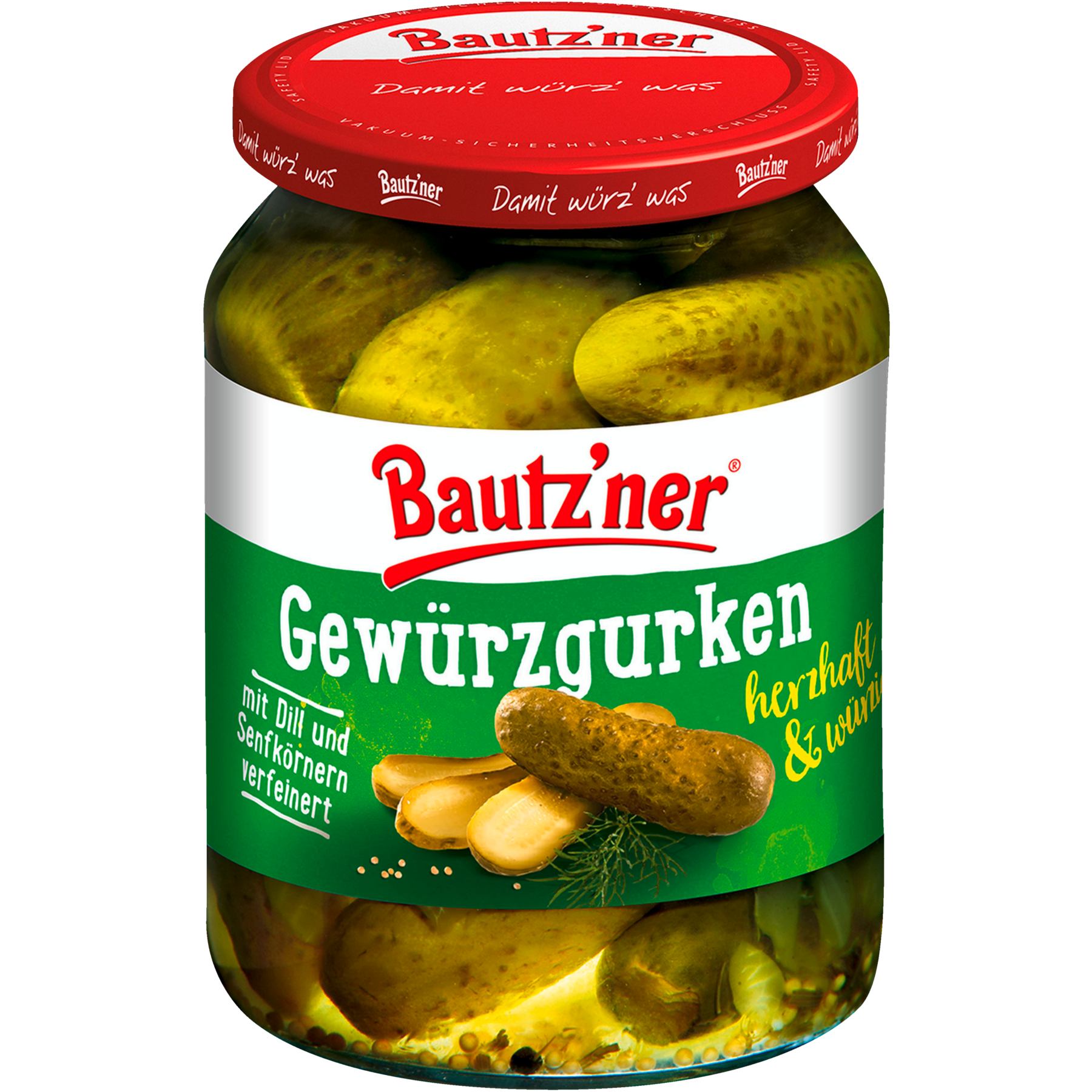 Bautzner Gewürzgurken - 360g