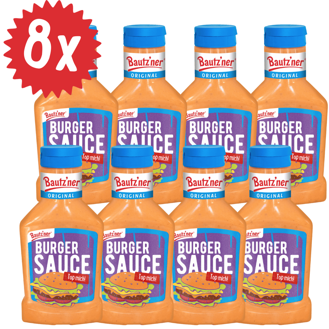 Bautz'ner Burger Sauce - 8x 300ml
