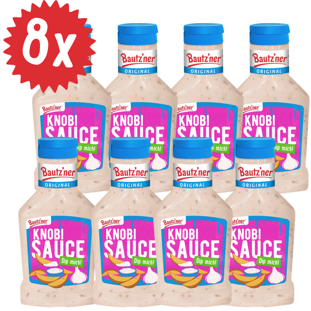 Bautz'ner Knoblauch Sauce - 8x 300ml