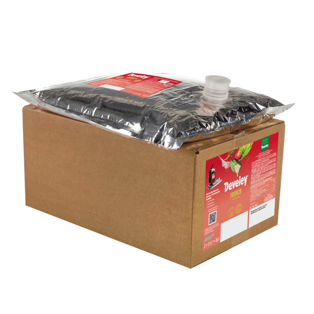 Develey Beutel für Saucenspender - French Dressing - 2x 5l