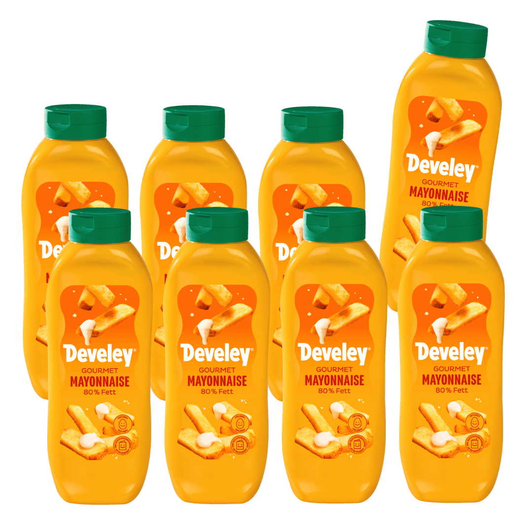 Develey Gourmet Mayonnaise - 8x 875ml