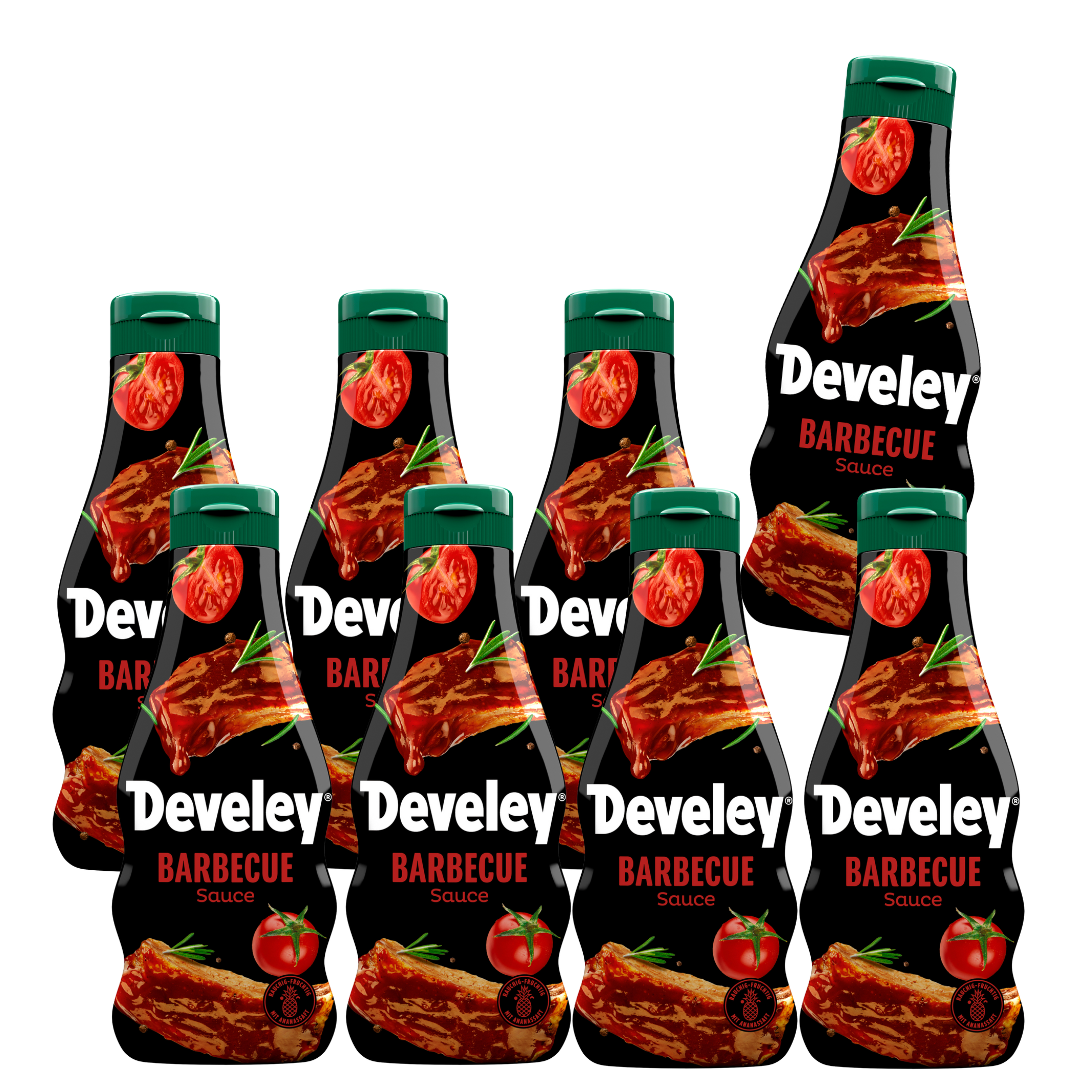 Develey BBQ Sauce - 8x 250ml