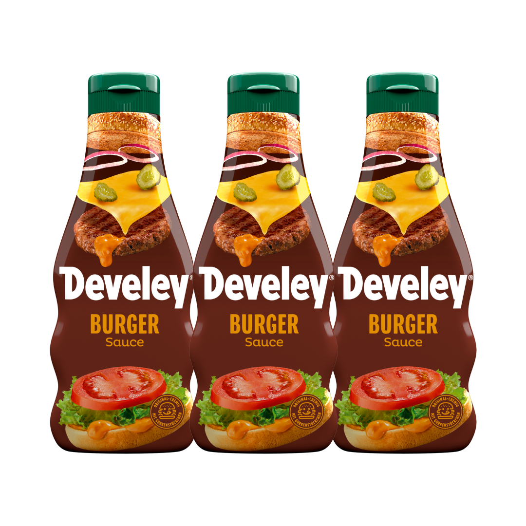 Develey Burger Sauce - 3x 250ml