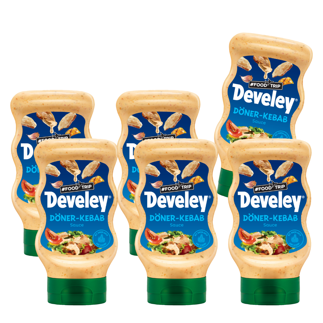 Develey Döner-Kebab Sauce - 6x 300ml