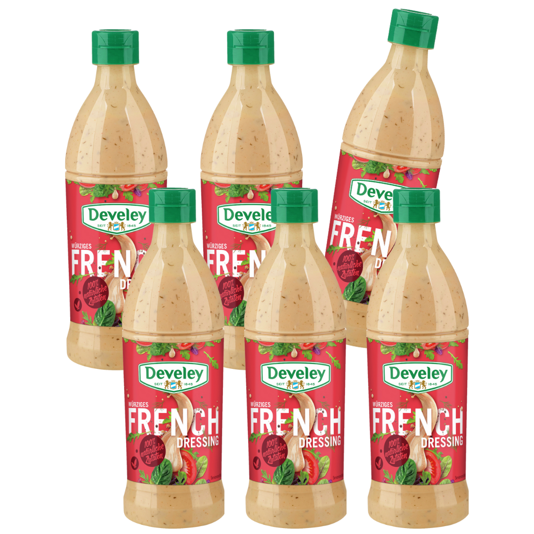 Develey French Dressing - 6x 500ml