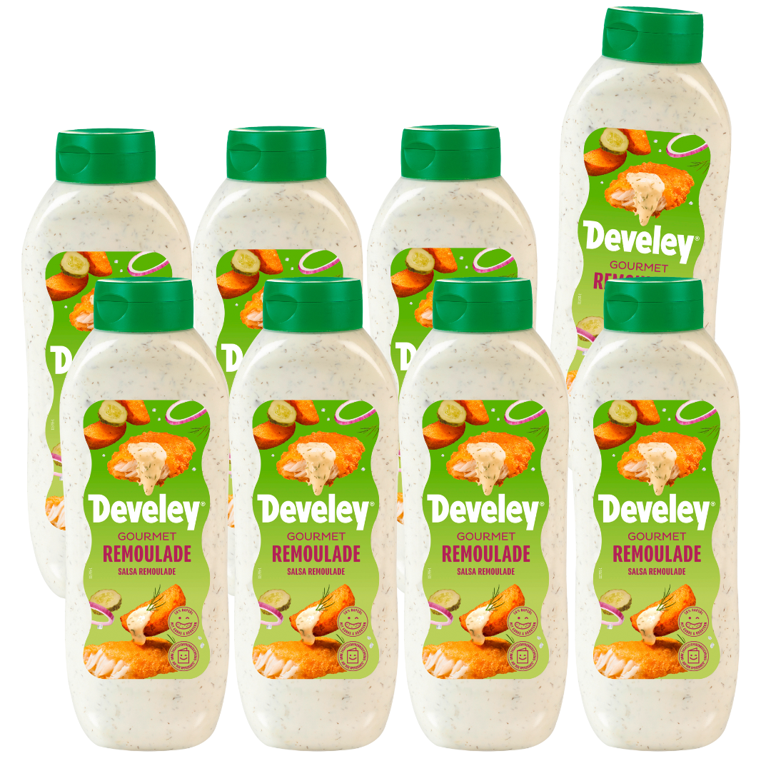 Develey Gourmet Remouladen Sauce - 8x 875ml