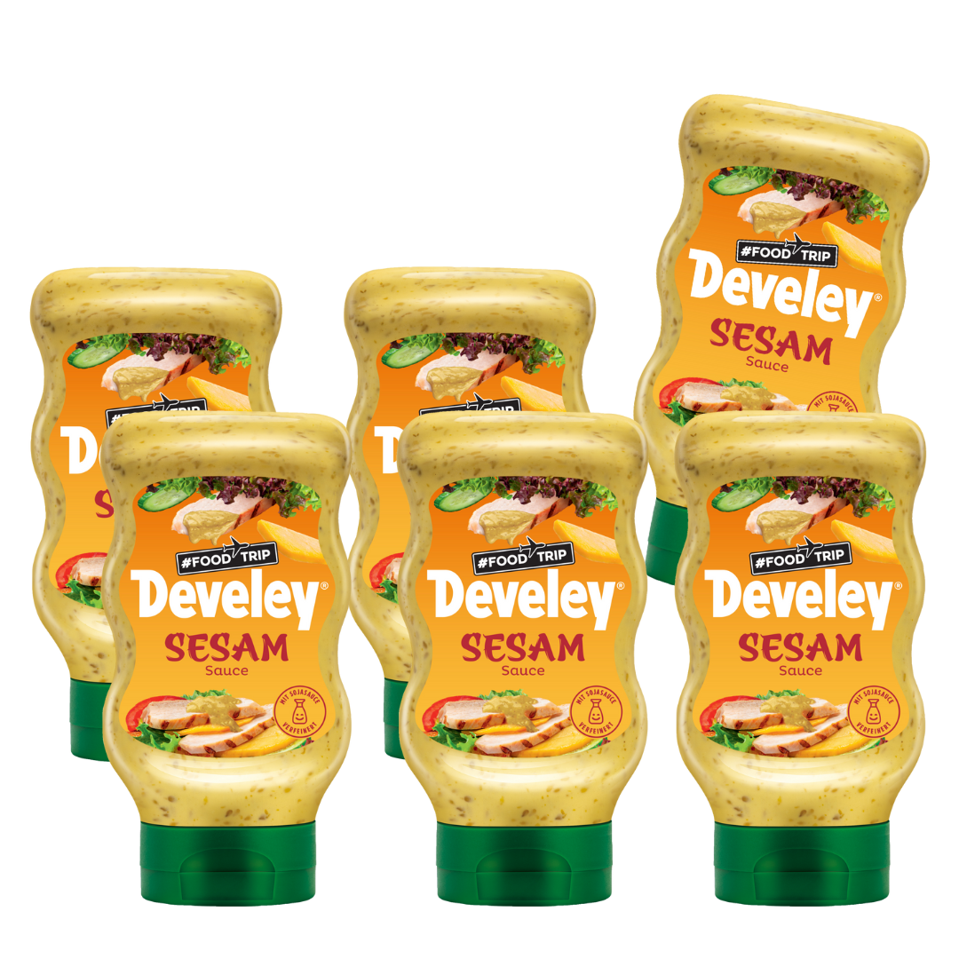 Develey Sesam Sauce - 6x 300ml
