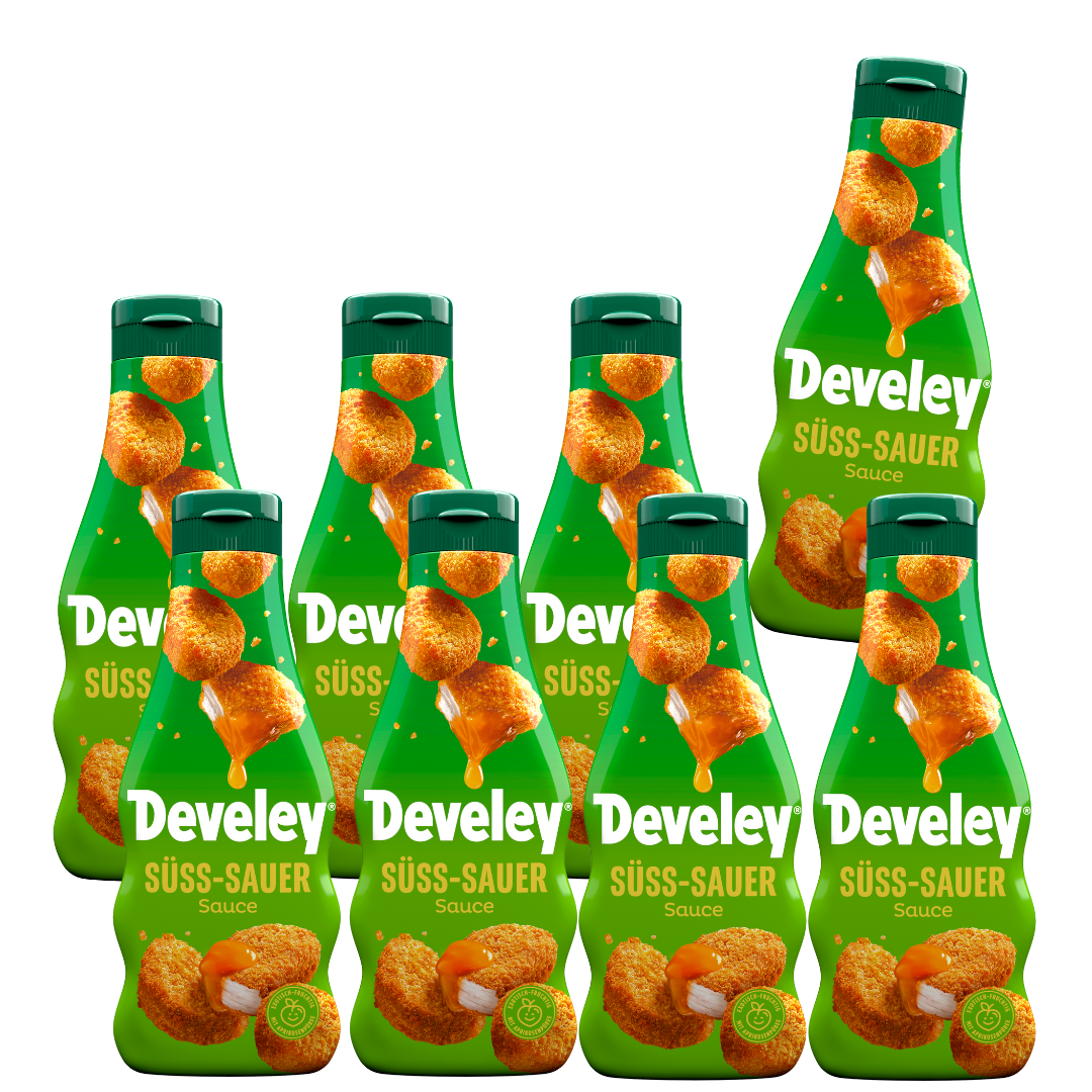 Develey Süß-Sauer Sauce - 8x 250ml