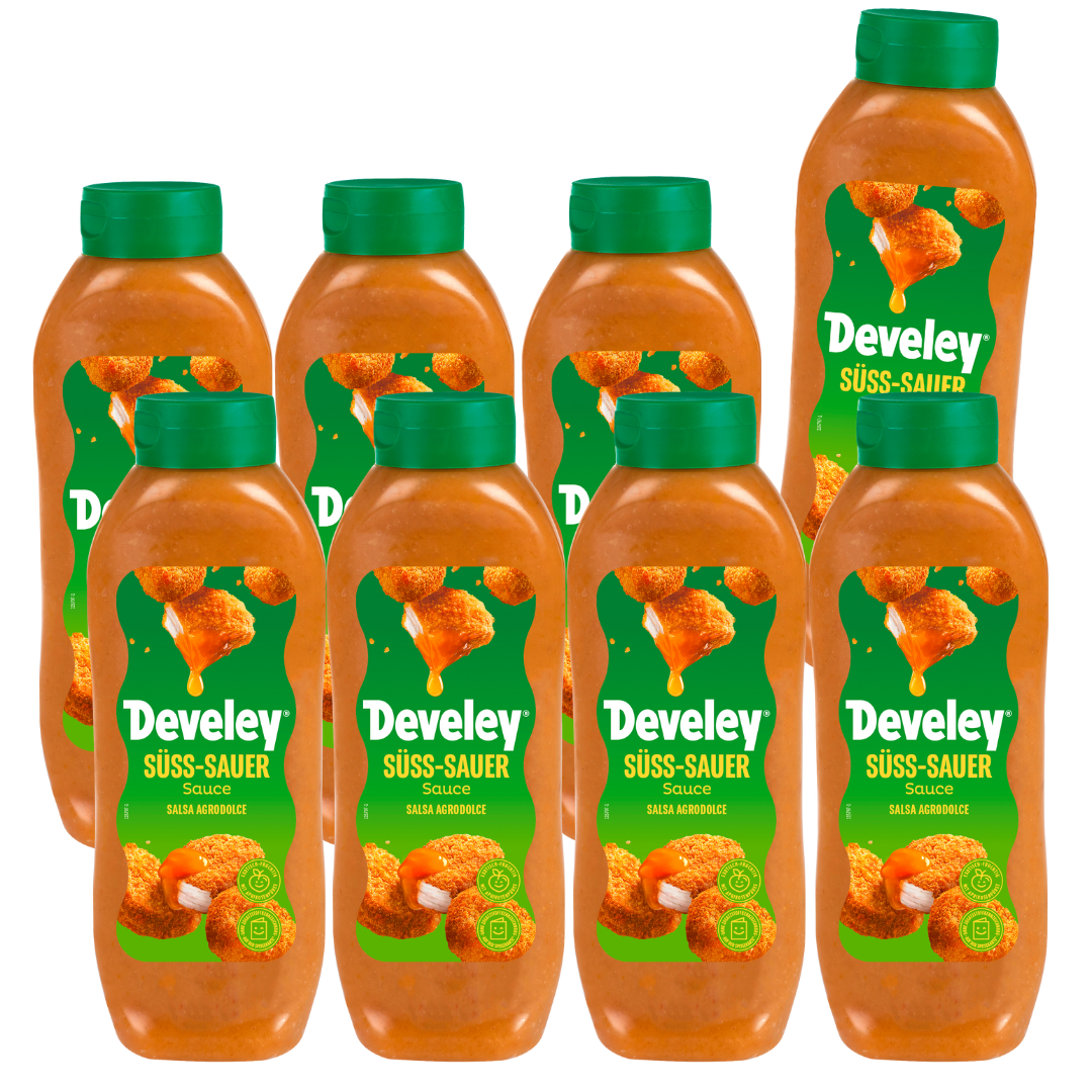 Develey Süß-Sauer Sauce - 8x 875ml