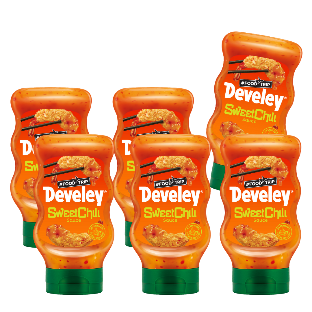 Develey Sweet Chili Sauce - 6x 300ml