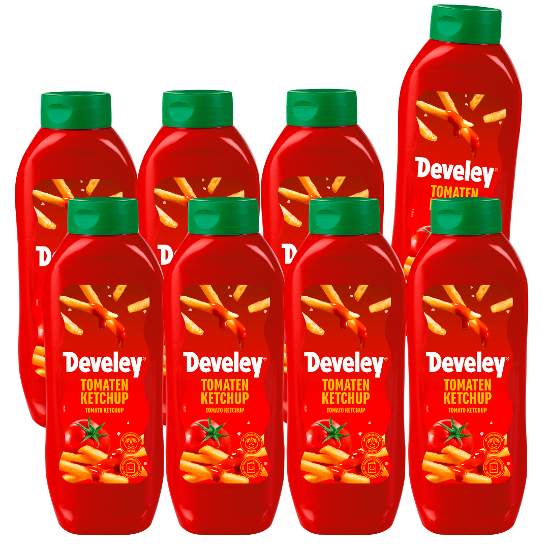 Develey Tomaten Ketchup - 8x 875ml