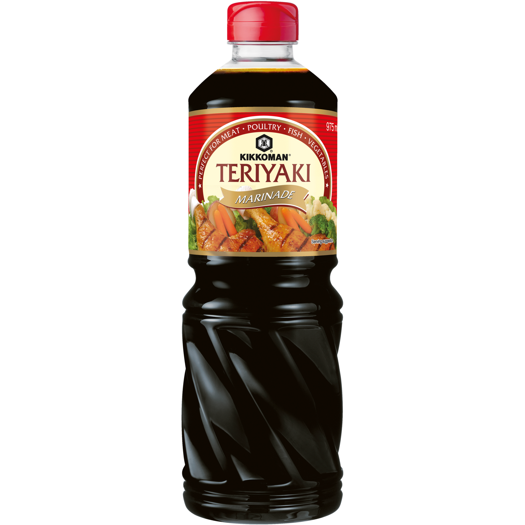 Kikkoman Teriyaki Marinade & Sauce - 975ml - Jetzt kaufen! Kikkoman Teriyaki Marinade & Sauce - 975ml - Jetzt kaufen!