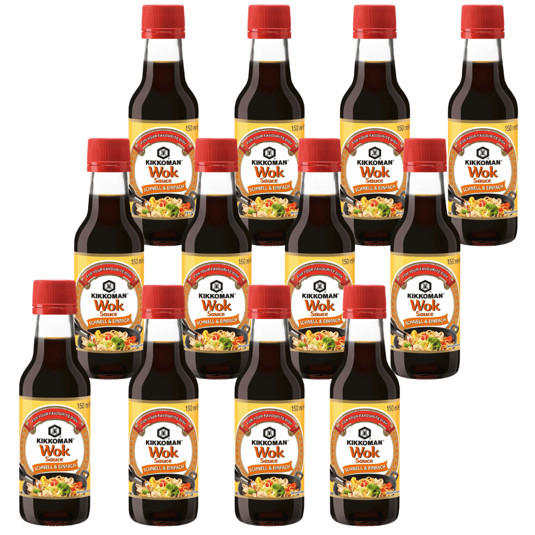 Kikkoman Wok Sauce - 12x 150ml
