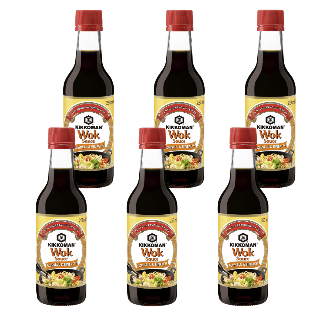 Kikkoman Wok Sauce - 6x 250ml