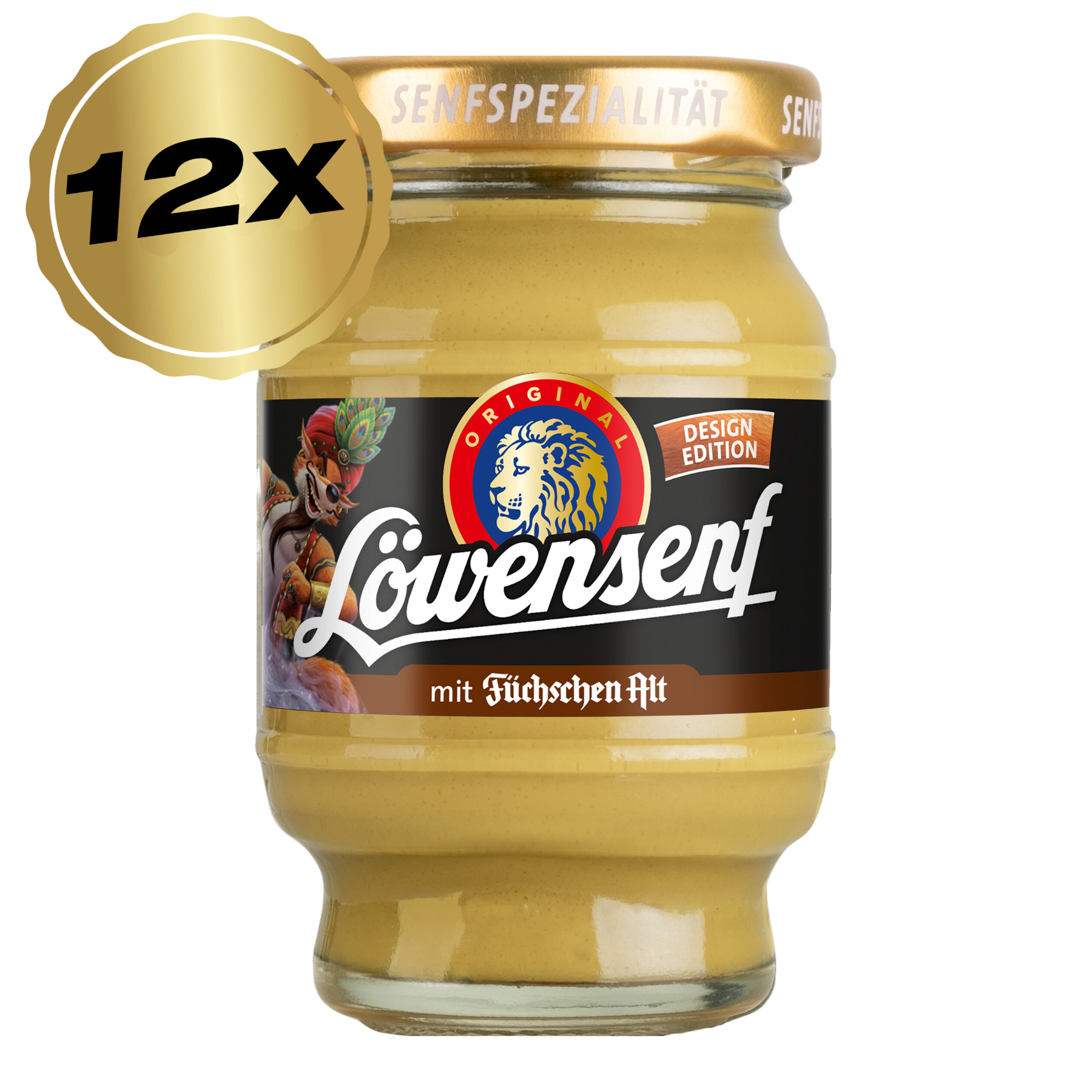 Löwensenf Spezialität Altbier Tönnchen - 12x 100ml