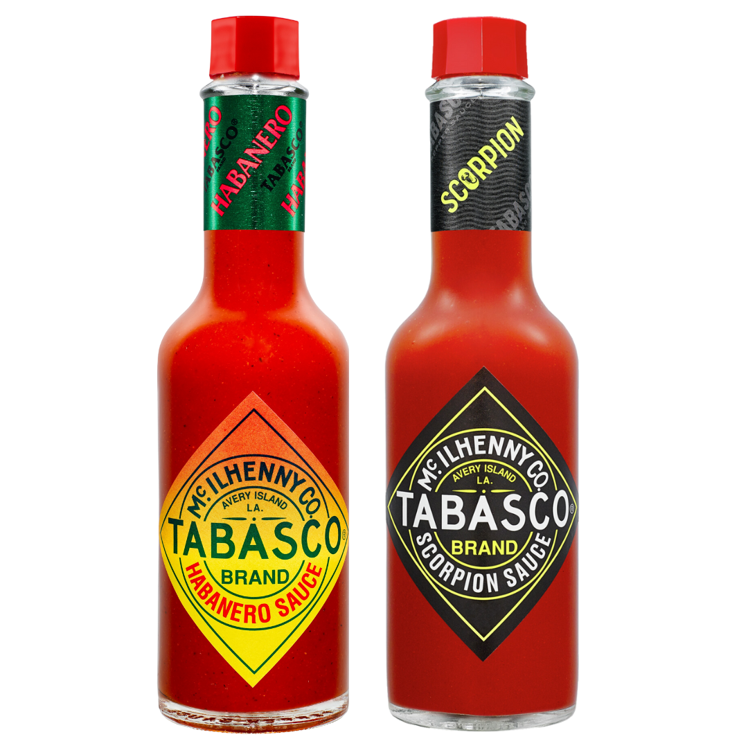 TABASCO® Habanero Sauce, TABASCO® Scorpion Sauce - 2x 148ml
