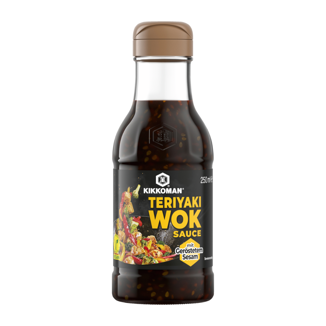 Kikkoman Teriyaki Sauce mit geröstetem Sesam - 250ml