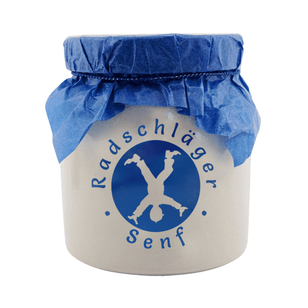 Düsseldorfer Radschläger Senf Steinguttopf - 250ml