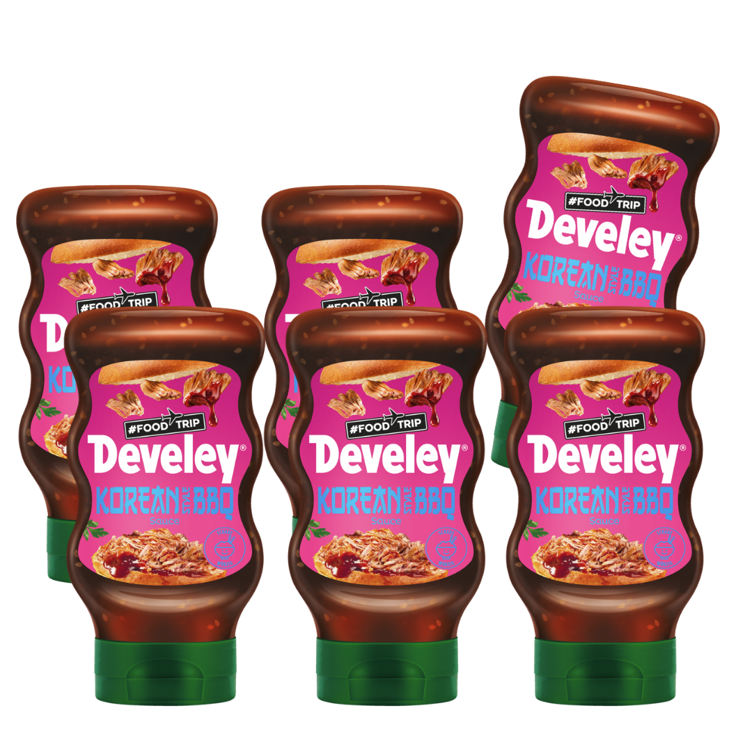 Develey Korean Style BBQ - 6x 300ml