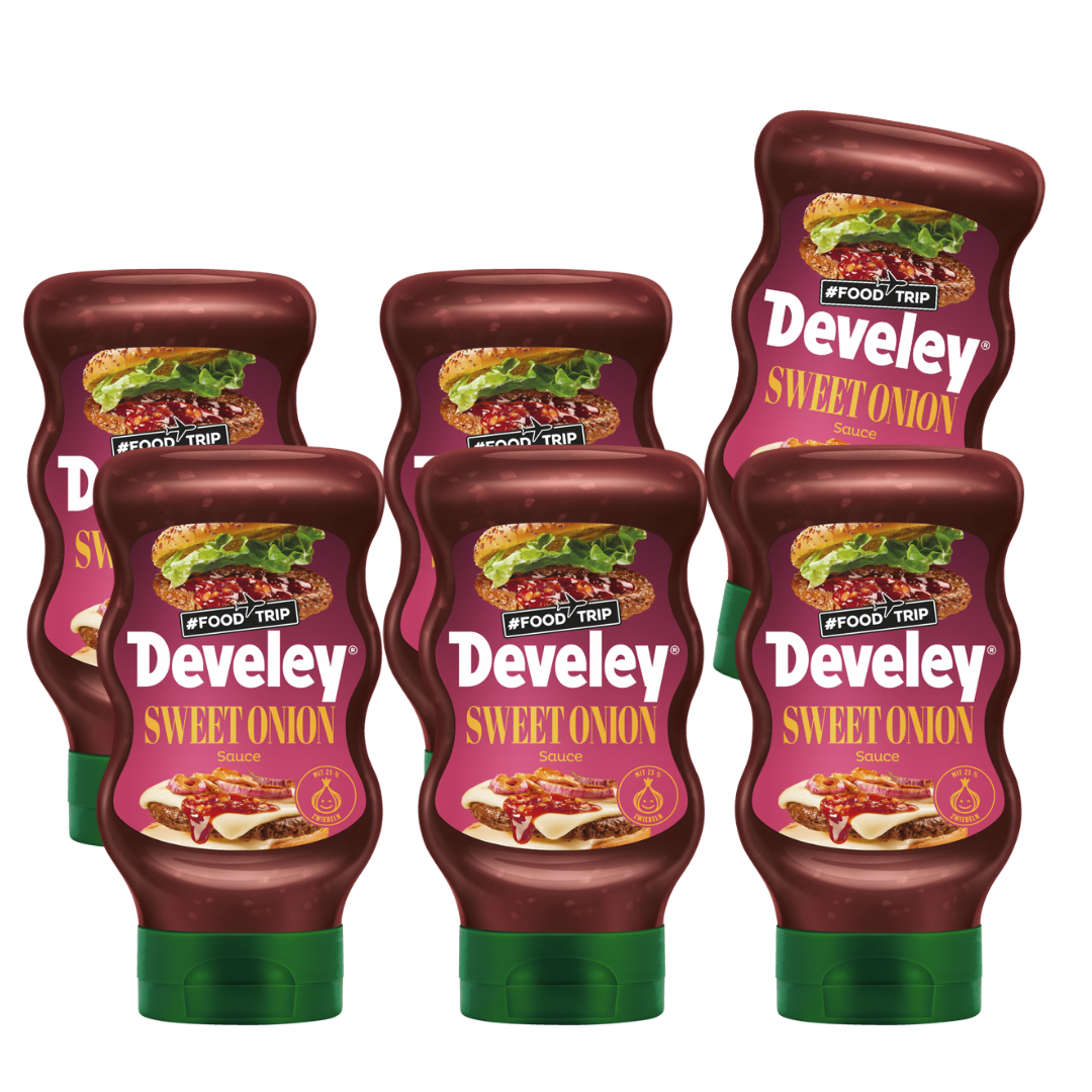 Develey Sweet Onion Sauce - 6x 300ml