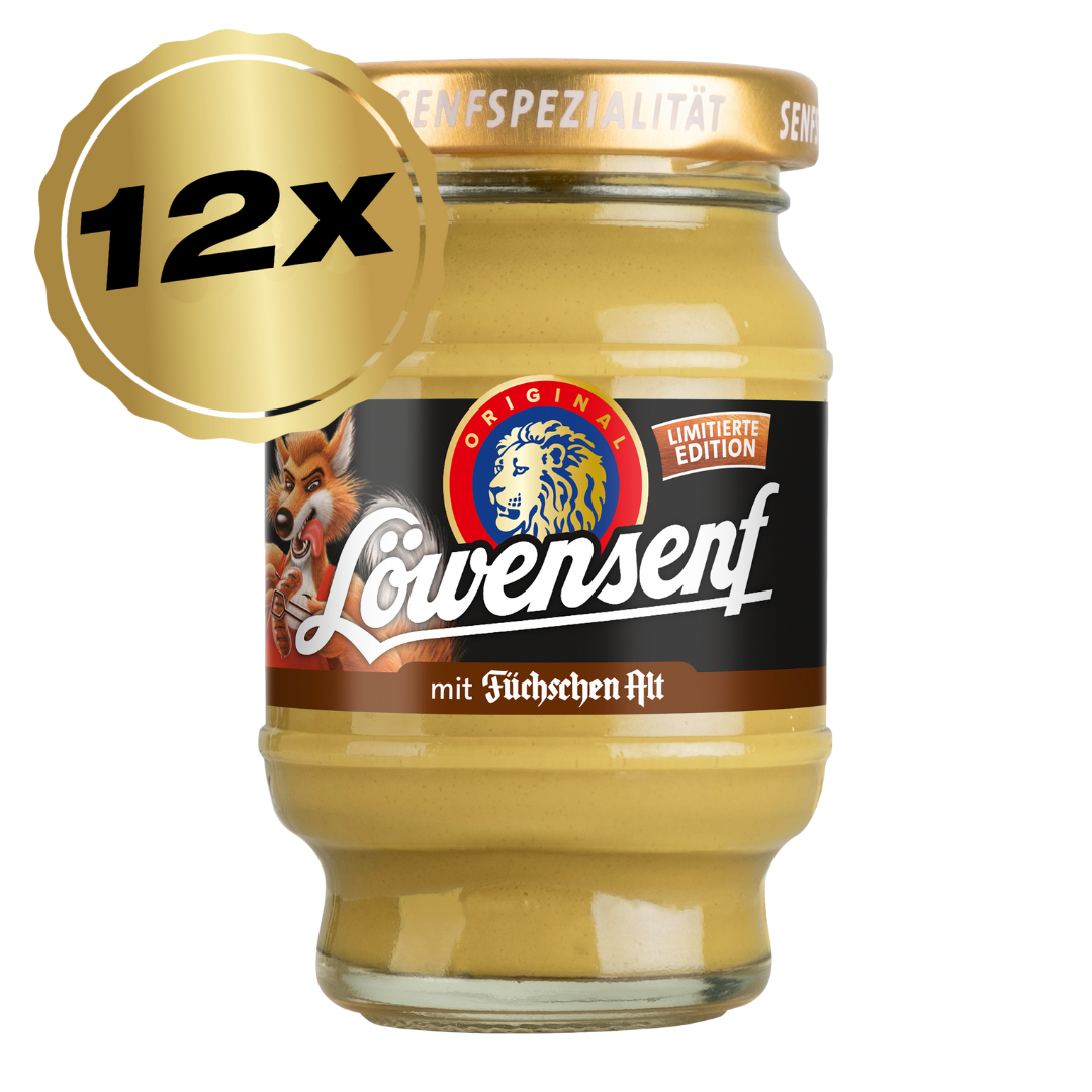 Löwensenf Spezialität Altbier Tönnchen - 12x 100ml