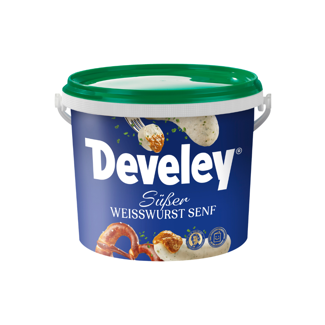 Develey Original Münchner Weißwurstsenf - 5kg