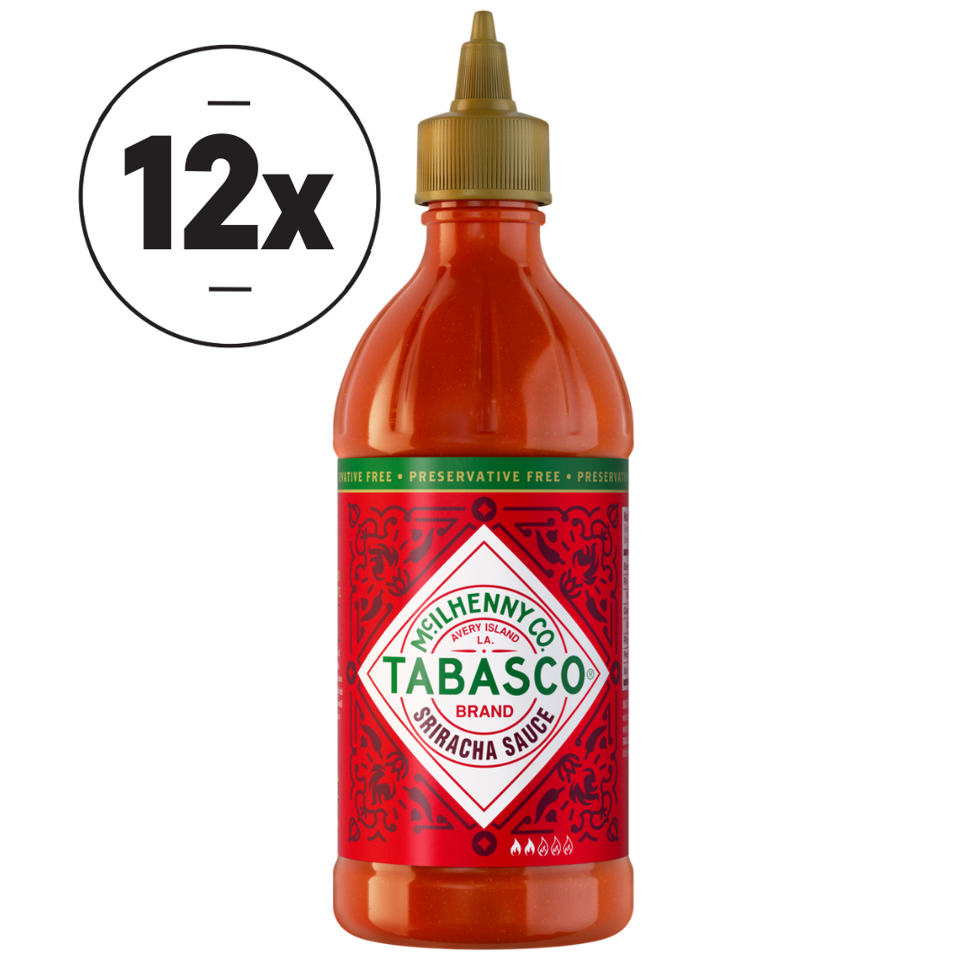 TABASCO® Sriracha Sauce - Würzig-süß - 12x 256ml