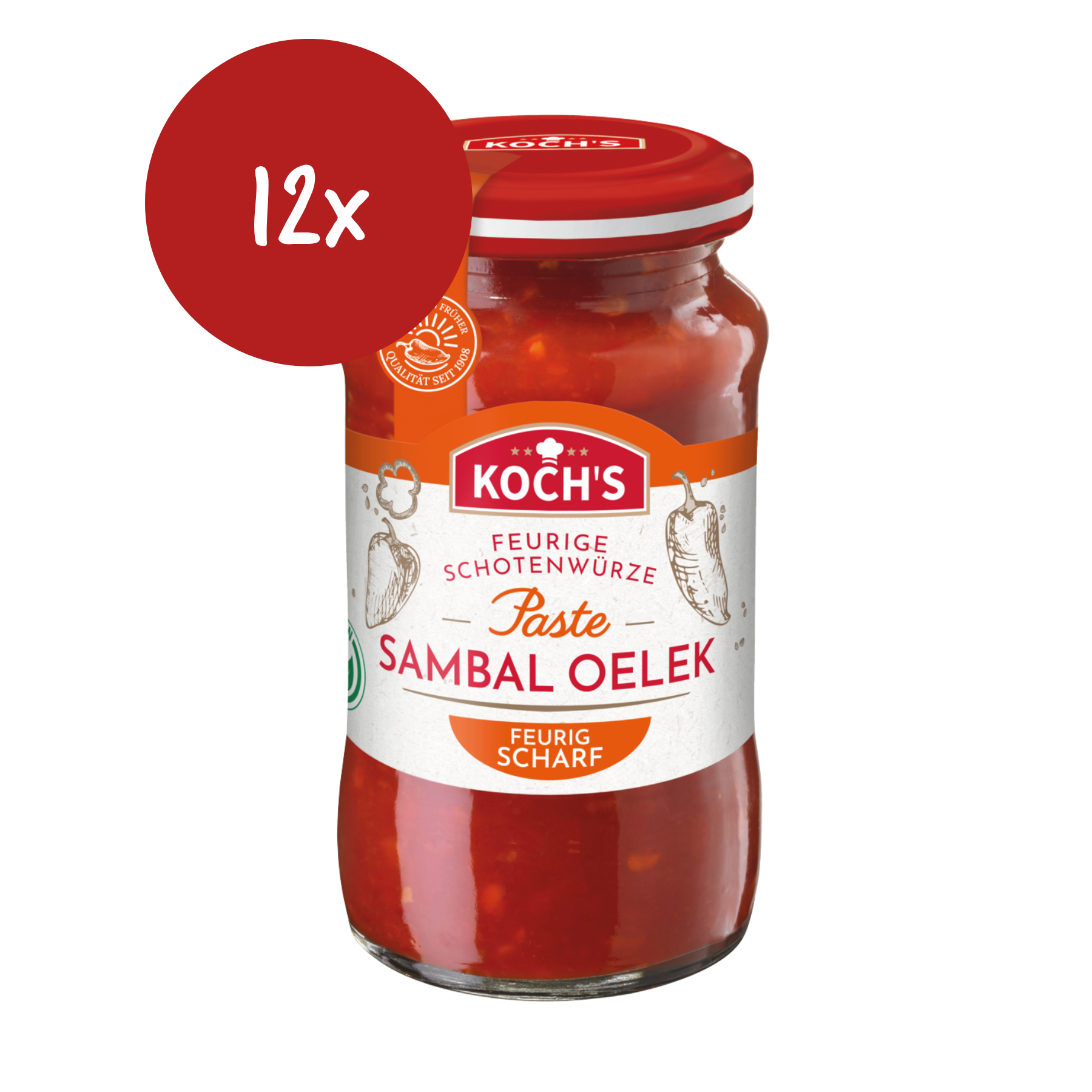 Koch's Sambal Oelek - 12x 140ml