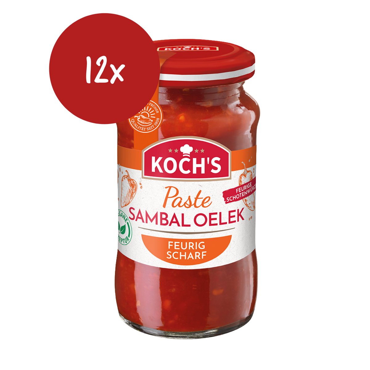 Koch's Sambal Oelek - 12x 140ml