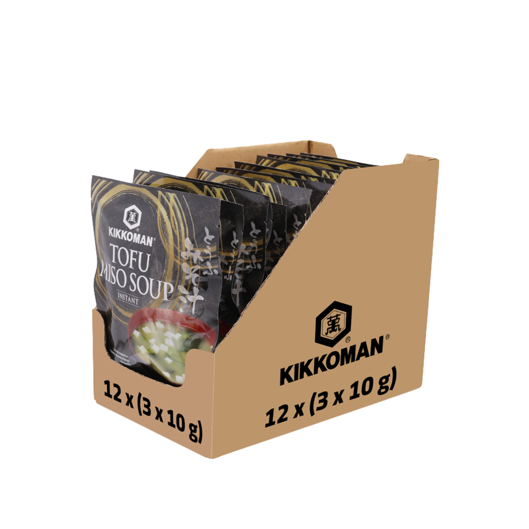 Kikkoman Tofu Miso Suppe - 12x 3 x 10 g