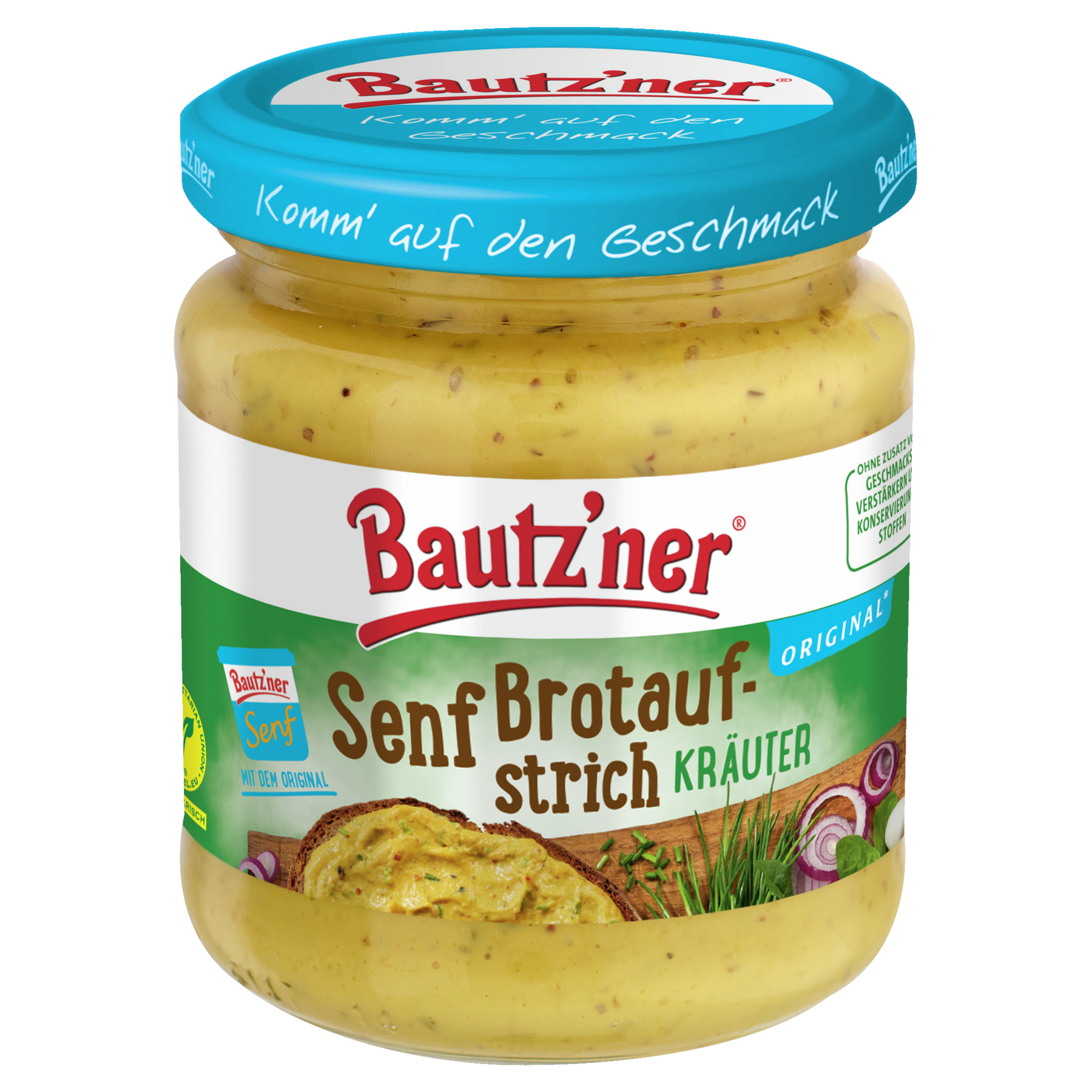 Bautzner Senf-Brotaufstrich Kräuter - 200ml