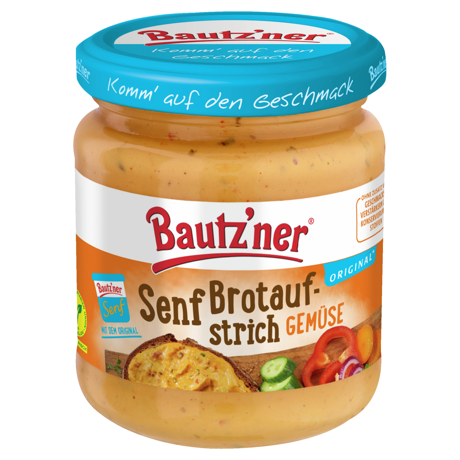 Bautzner Senf-Brotaufstrich Gemüse - 200ml