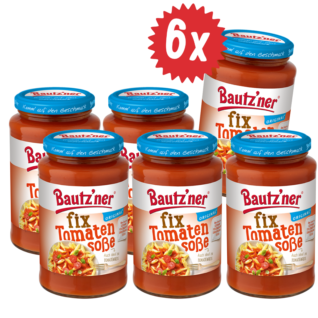 Bautzner Fix Tomato Sauce - 6x 400ml