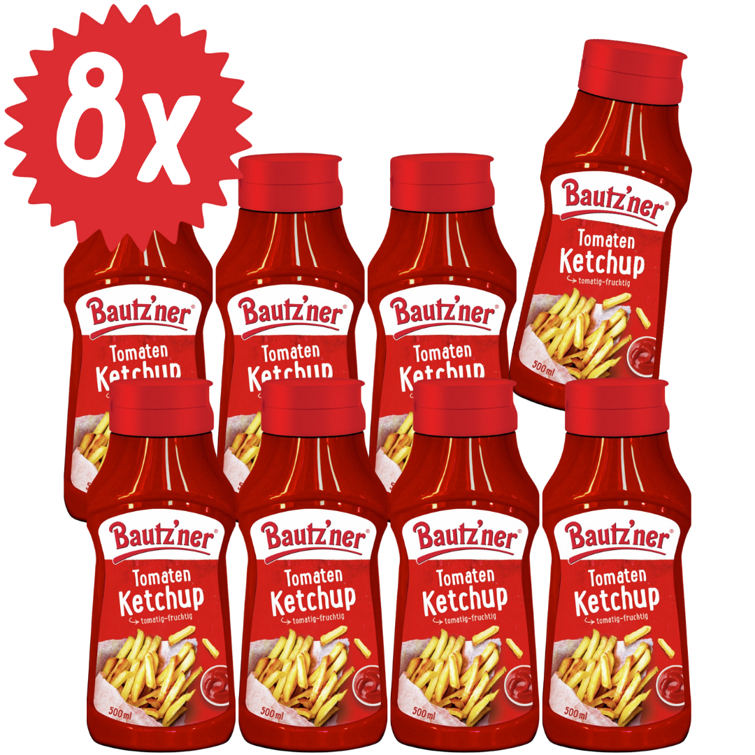 Bautzner Tomaten Ketchup - 8x 500ml