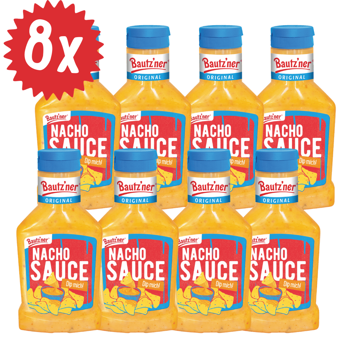 Bautz'ner Käse Nacho Sauce - 8x 300ml