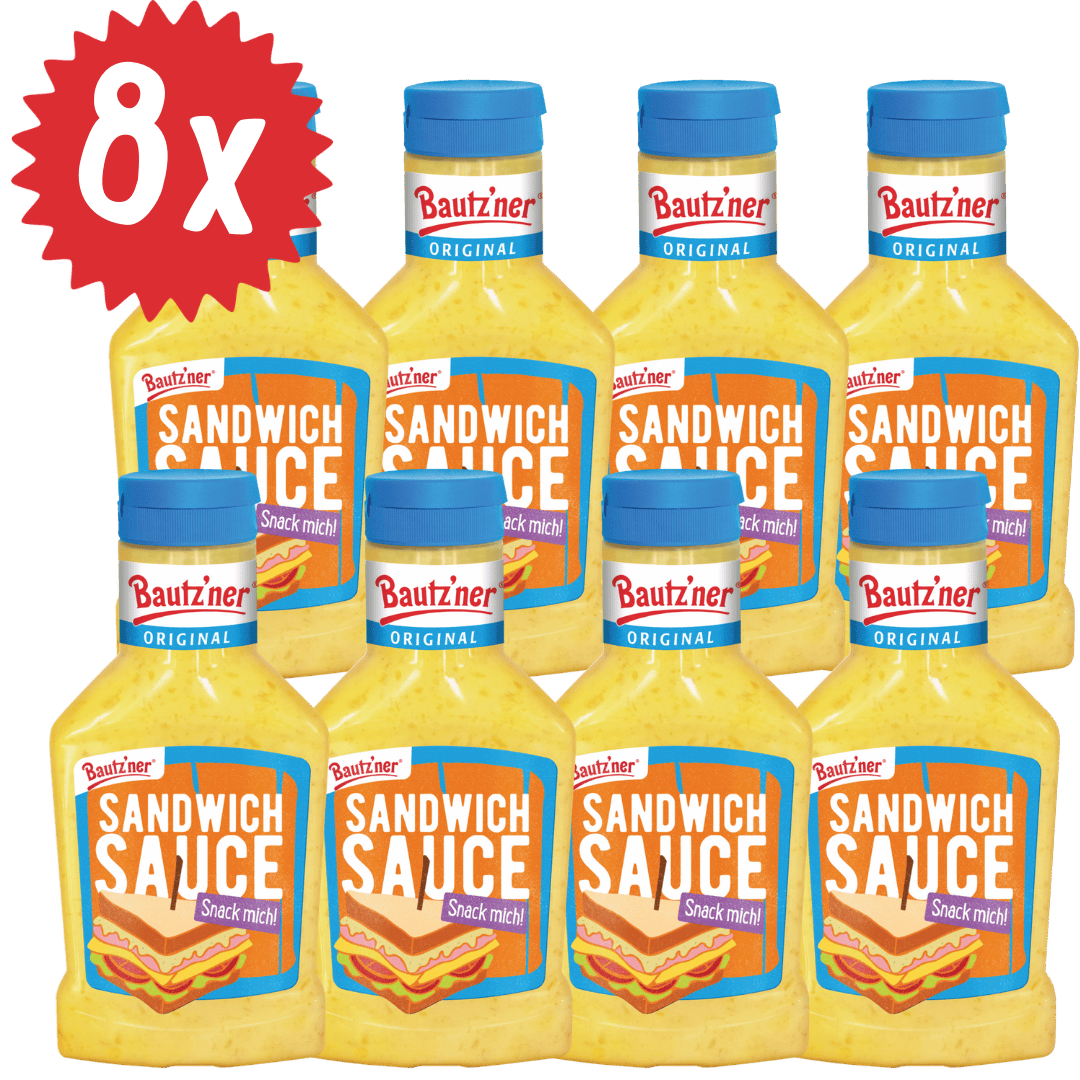 Bautz'ner Sandwich Sauce - 8x 300ml