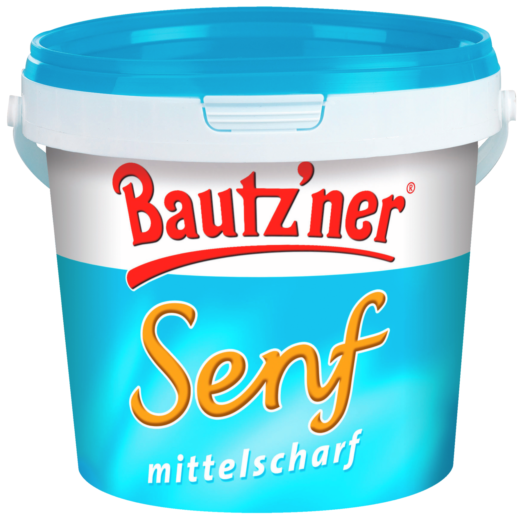 Bautzner Senf mittelscharf Eimer - 1000ml