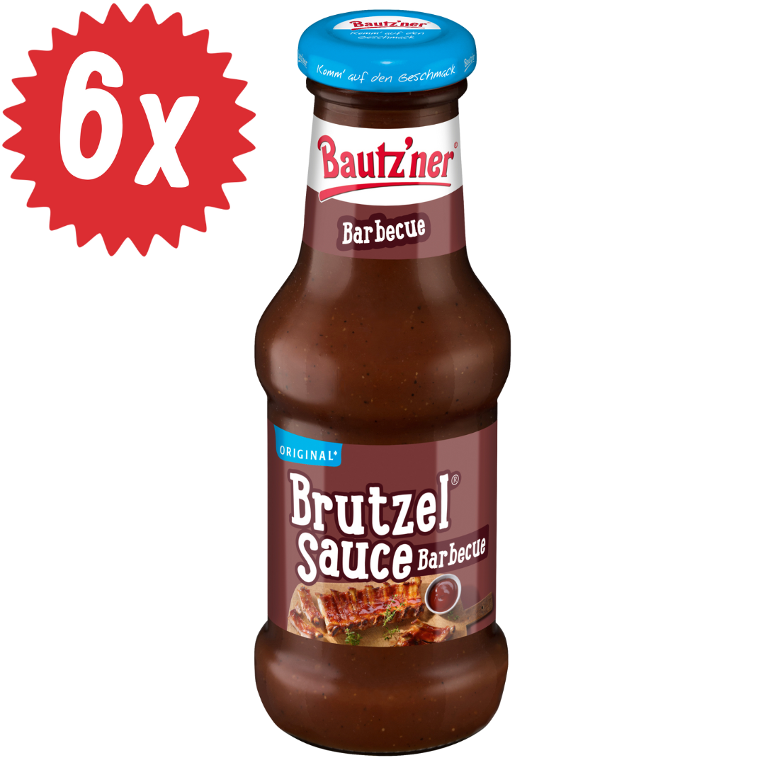 Bautzner Brutzel Sauce Barbecue - 6x 250ml