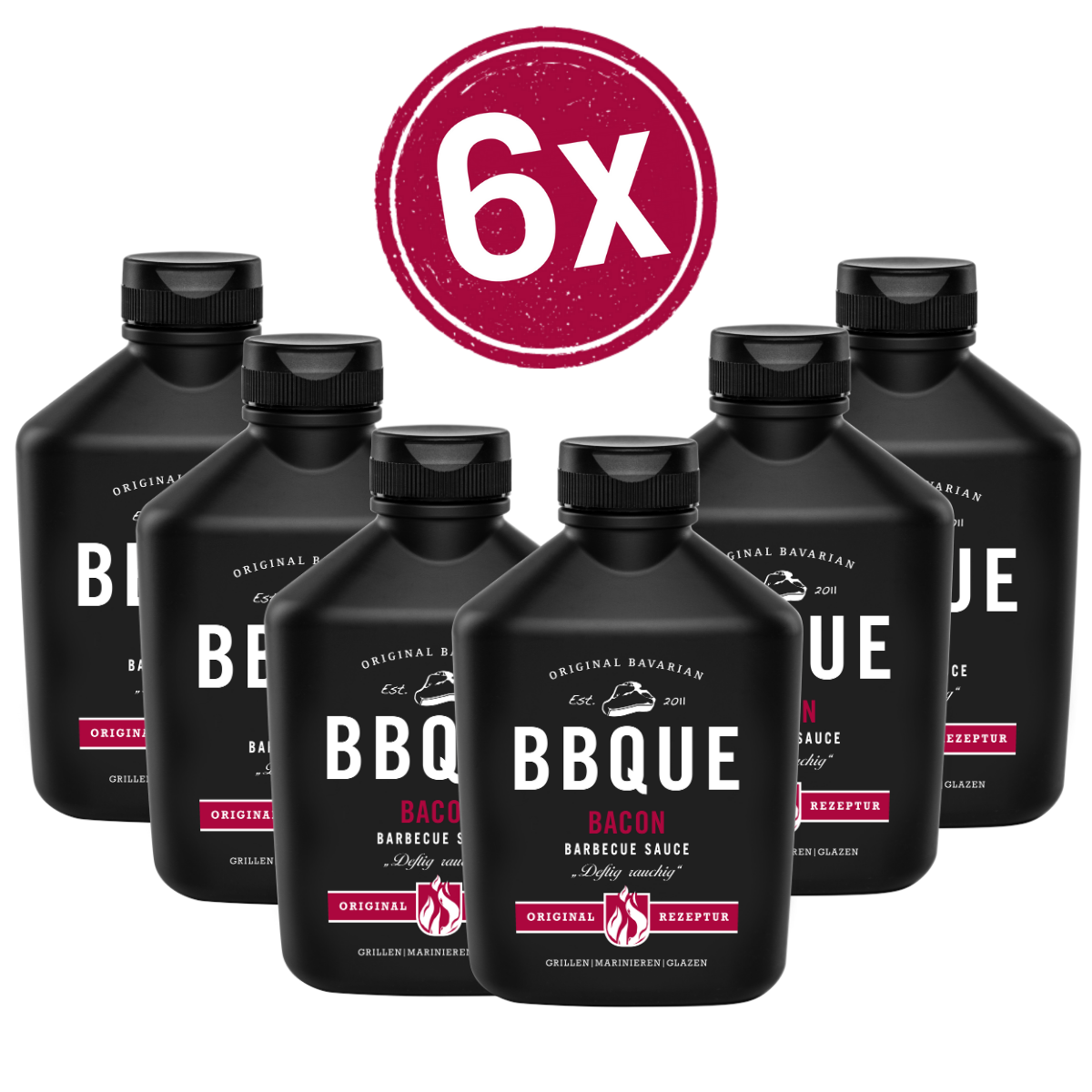 BBQUE Bacon - 6x 400ml