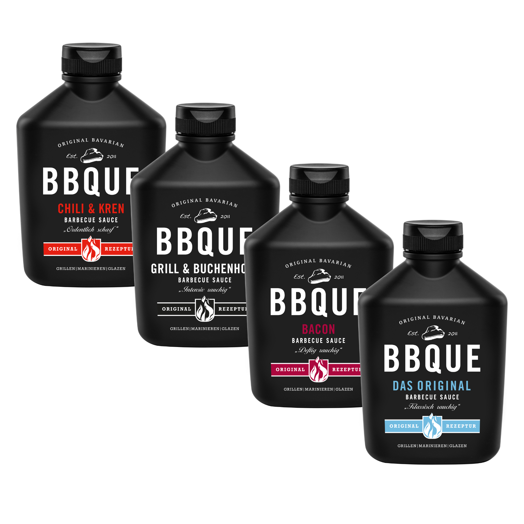 BBQUE Saucen Set Baconlicious 4 - 4x 400ml