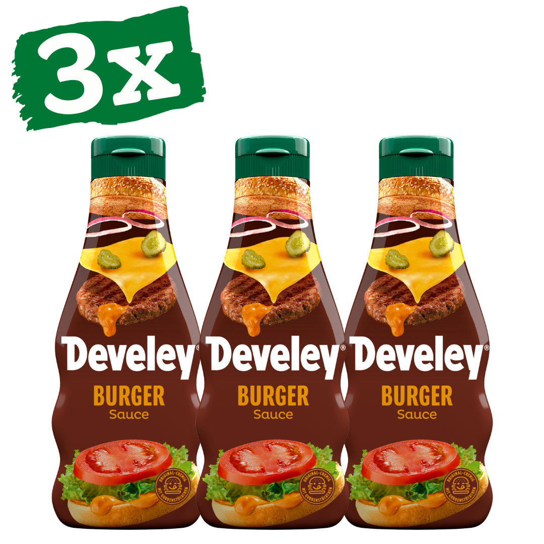 Develey Burger Sauce - 3x 250ml