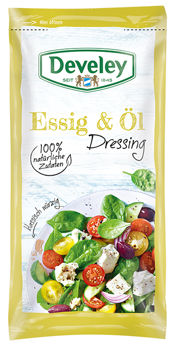 Develey Vinegar &amp; Oil Dressing - 14x 75ml