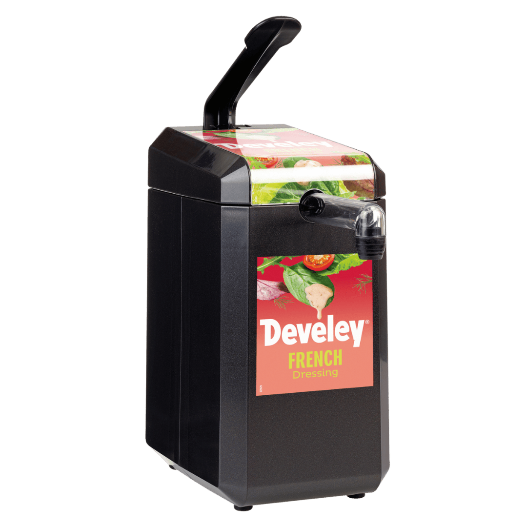 Develey Saucenspender schwarz - French Dressing - 5kg