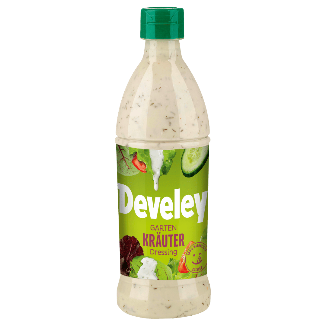 Develey Gartenkräuter Dressing Flasche - 500ml