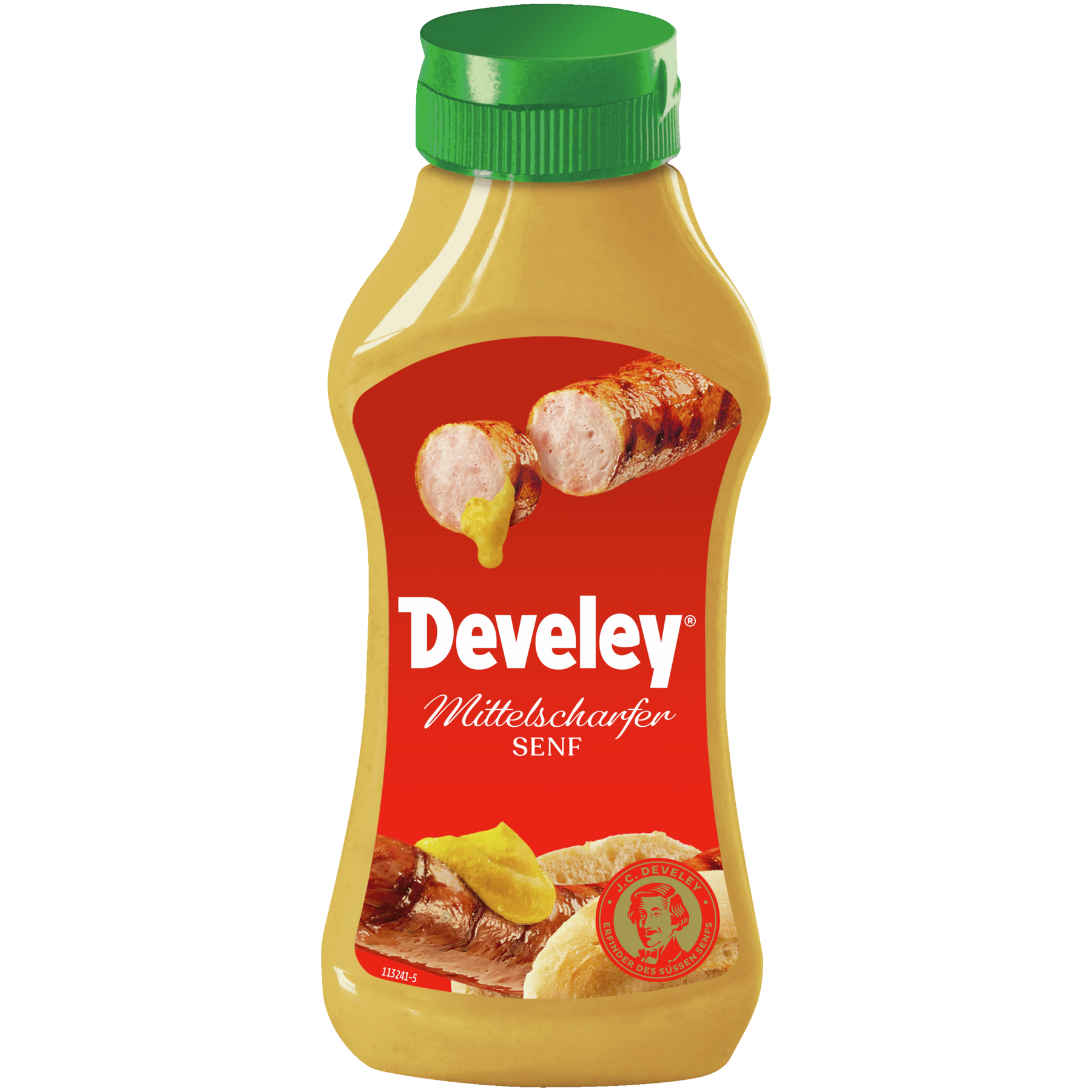 Develey Senf mittelscharf Squeeze - 300ml