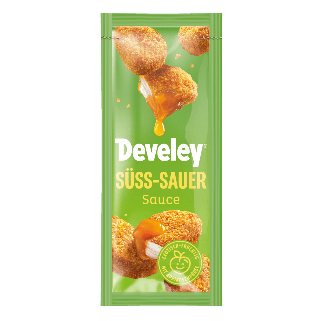 Develey Süß-Sauer Sauce - Portionsbeutel - 150x 20ml