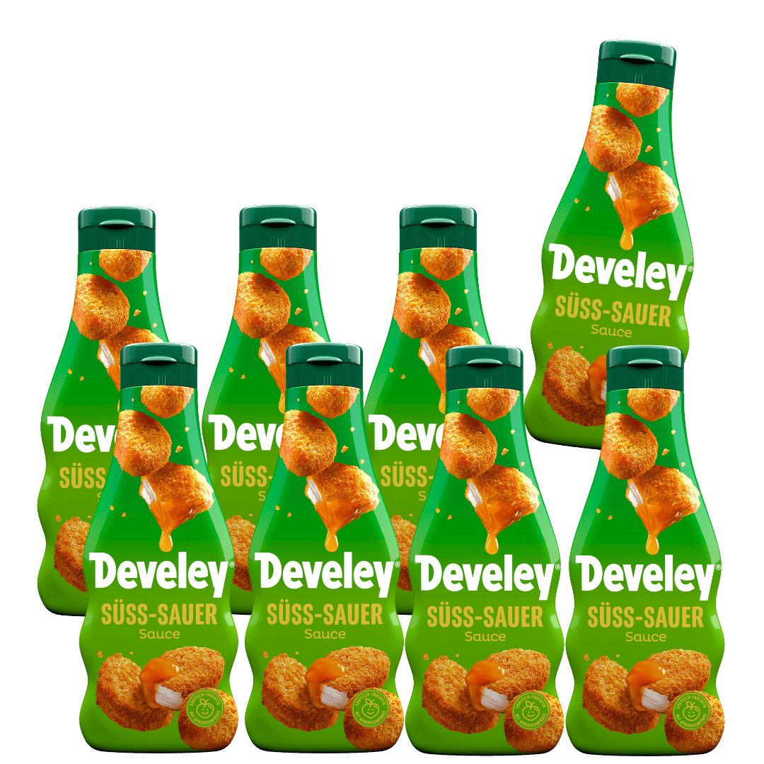 Develey Süß-Sauer Sauce - 8x 250ml